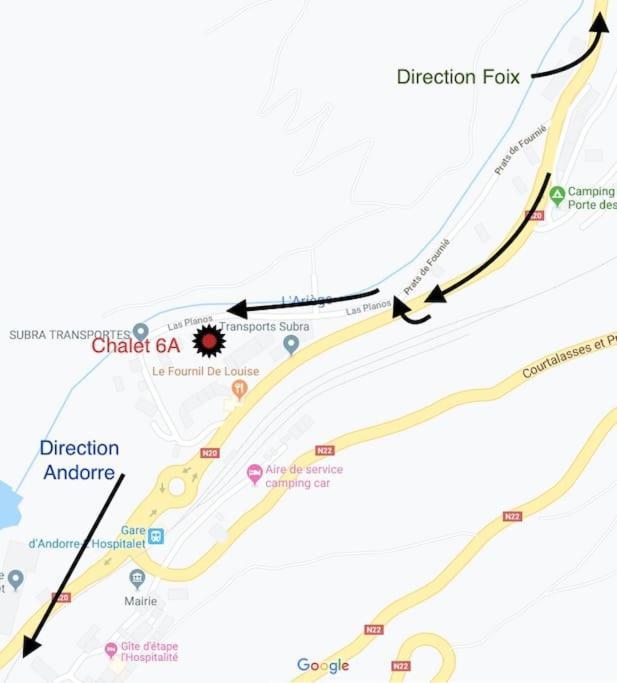 Chalet 6B Dans Les Pyrenees Proche D'Andorre LʼHospitalet-près-lʼAndorre 외부 사진